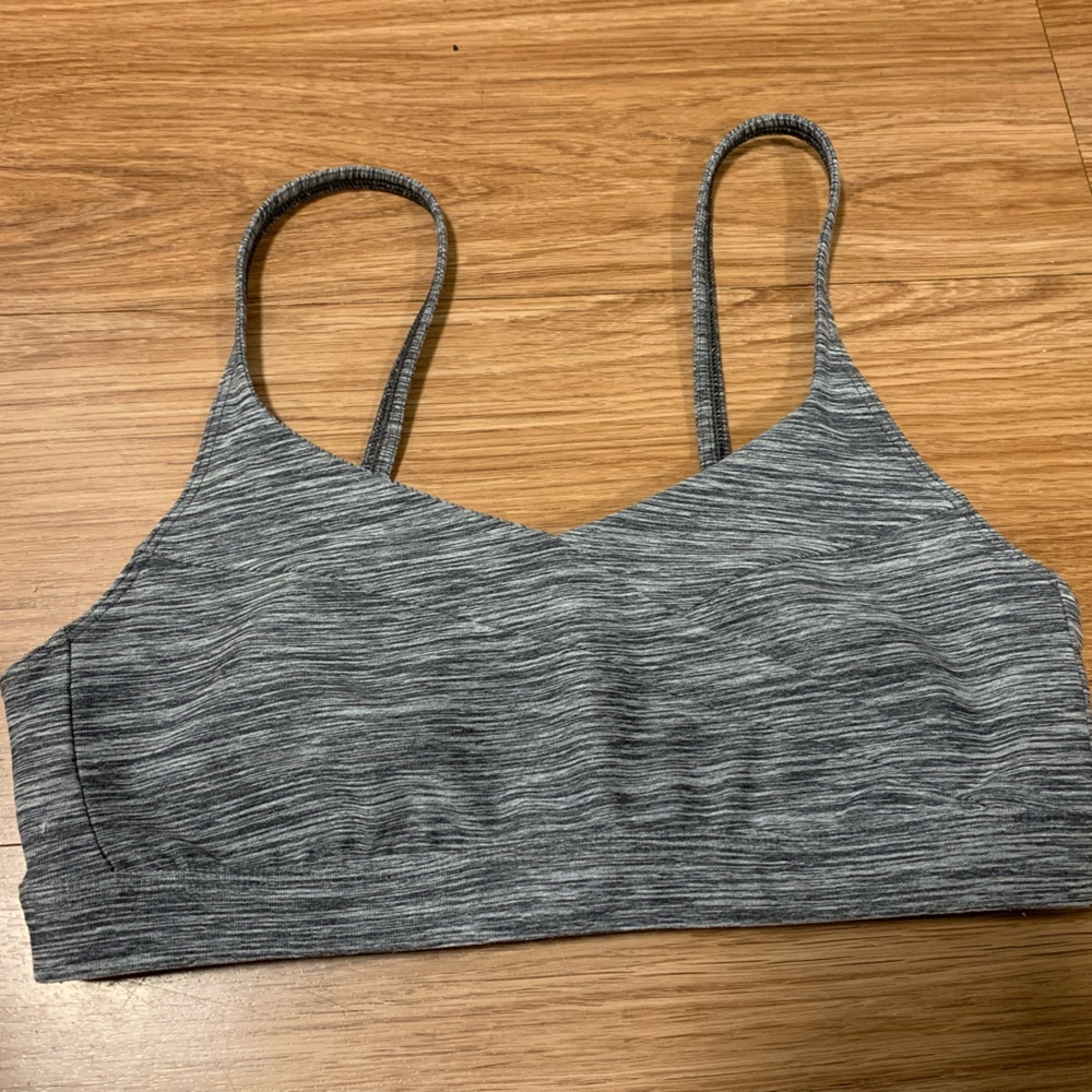 The North Face Women's Black and Gray Sports Bra - Picture 1 of 3